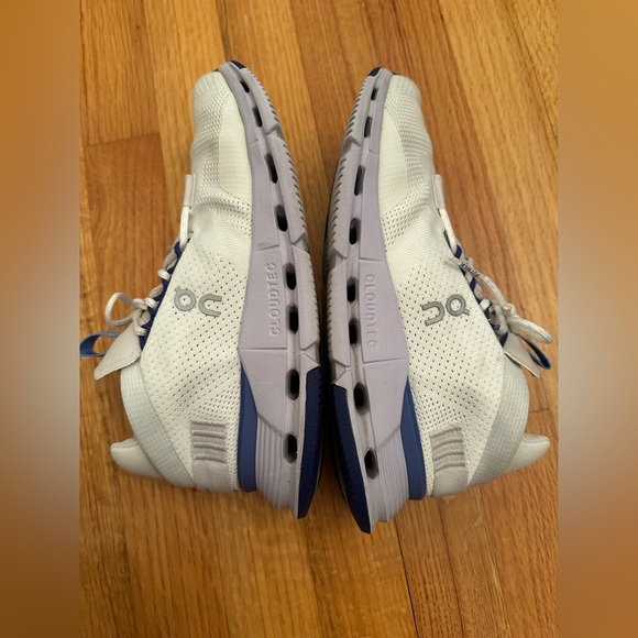 On Cloud Womens Cloudnova size 7W Undyed-White Heather - Picture 9 of 16